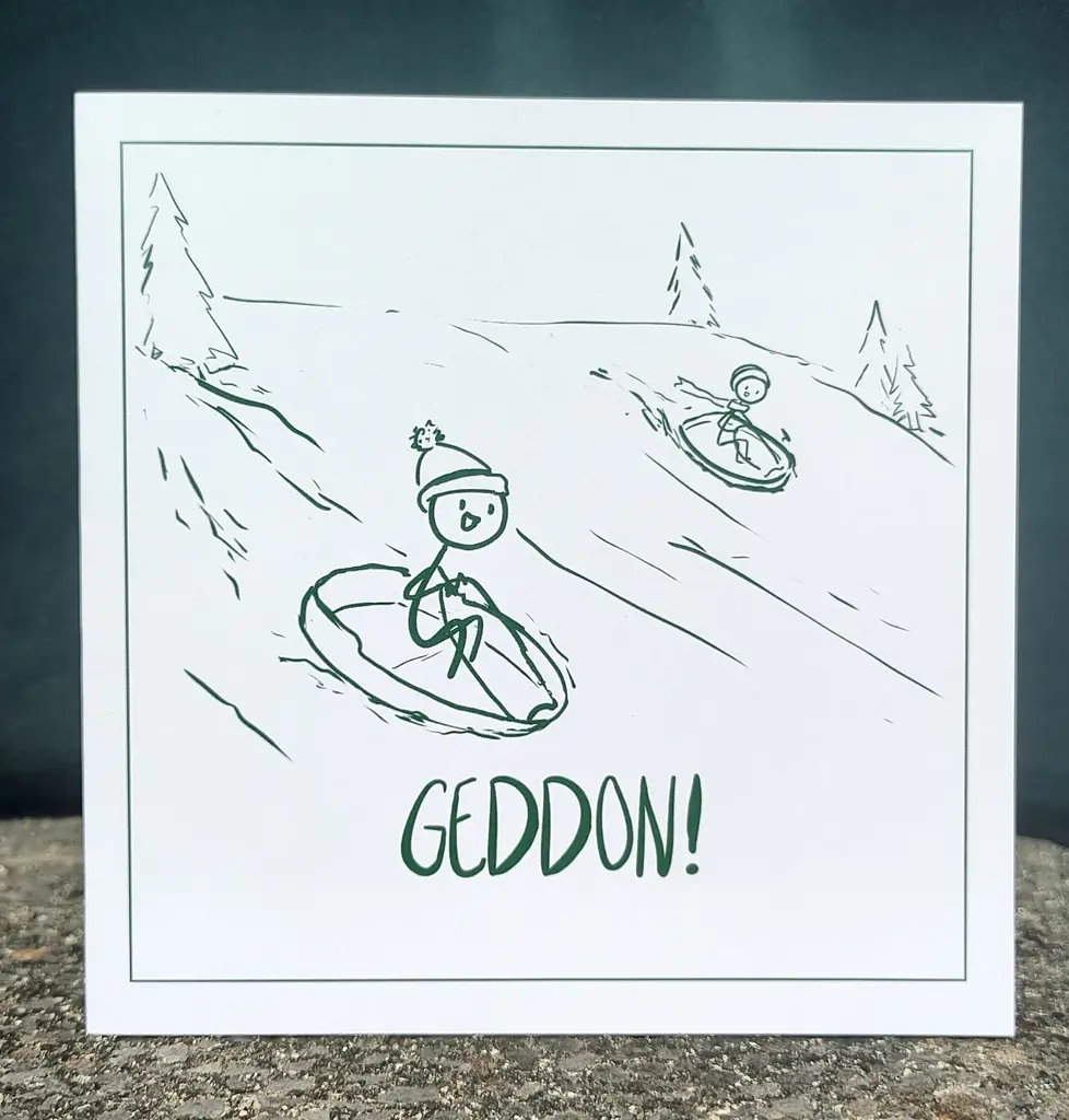 Geddon sledge card